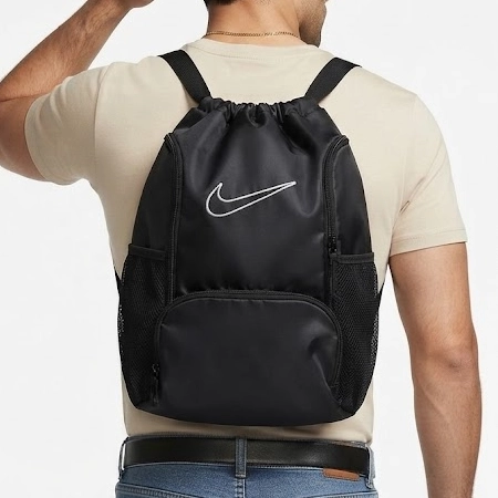 shoese bag nike (2) شوزبگ جاکفشی دار مشکی نایک