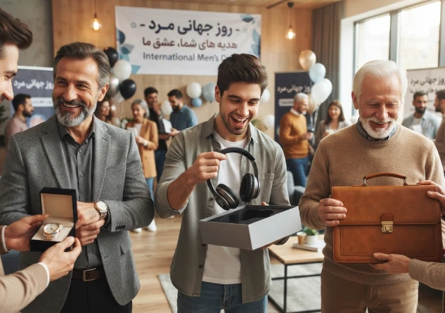 خرید کادو برای روز جهانی مرد